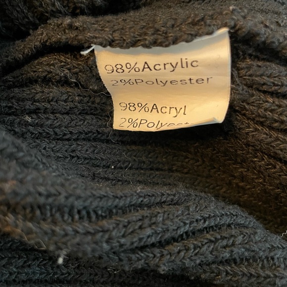 Lantern Sleeve Knit Mini Dress - Picture 8 of 8